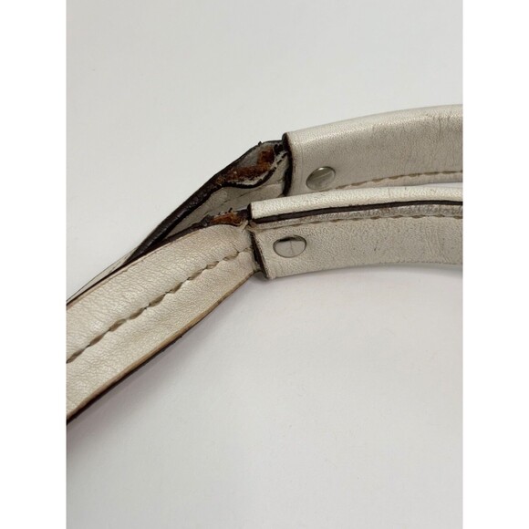 COACH HERITAGE STRIPE Bias Gray Pink White Signature PVC Chelsea Tote F15137 - Picture 8 of 13